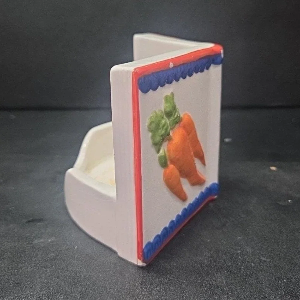 Boston Warehouse Ceramic Cookbook Stand, Vintage Holder, Gourmet Cooking Display